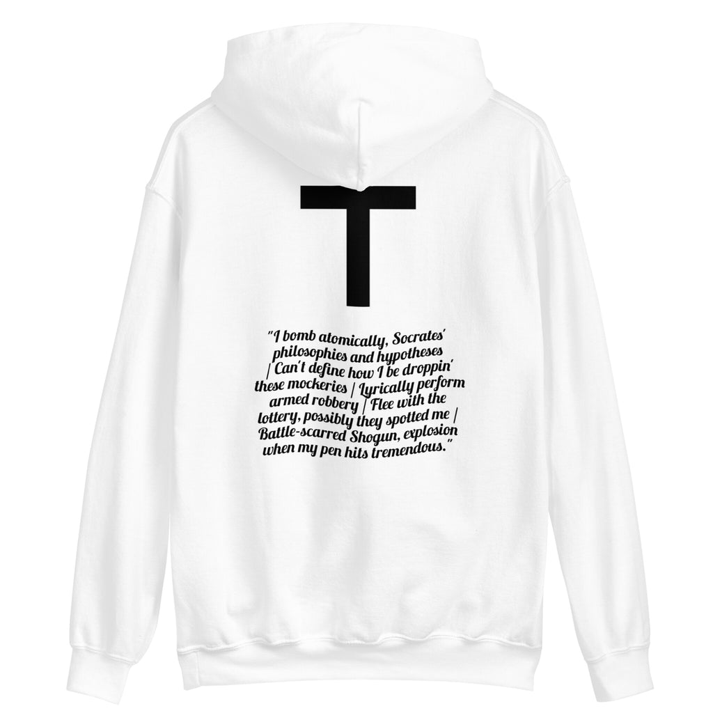 Cross Tane Hoodie White