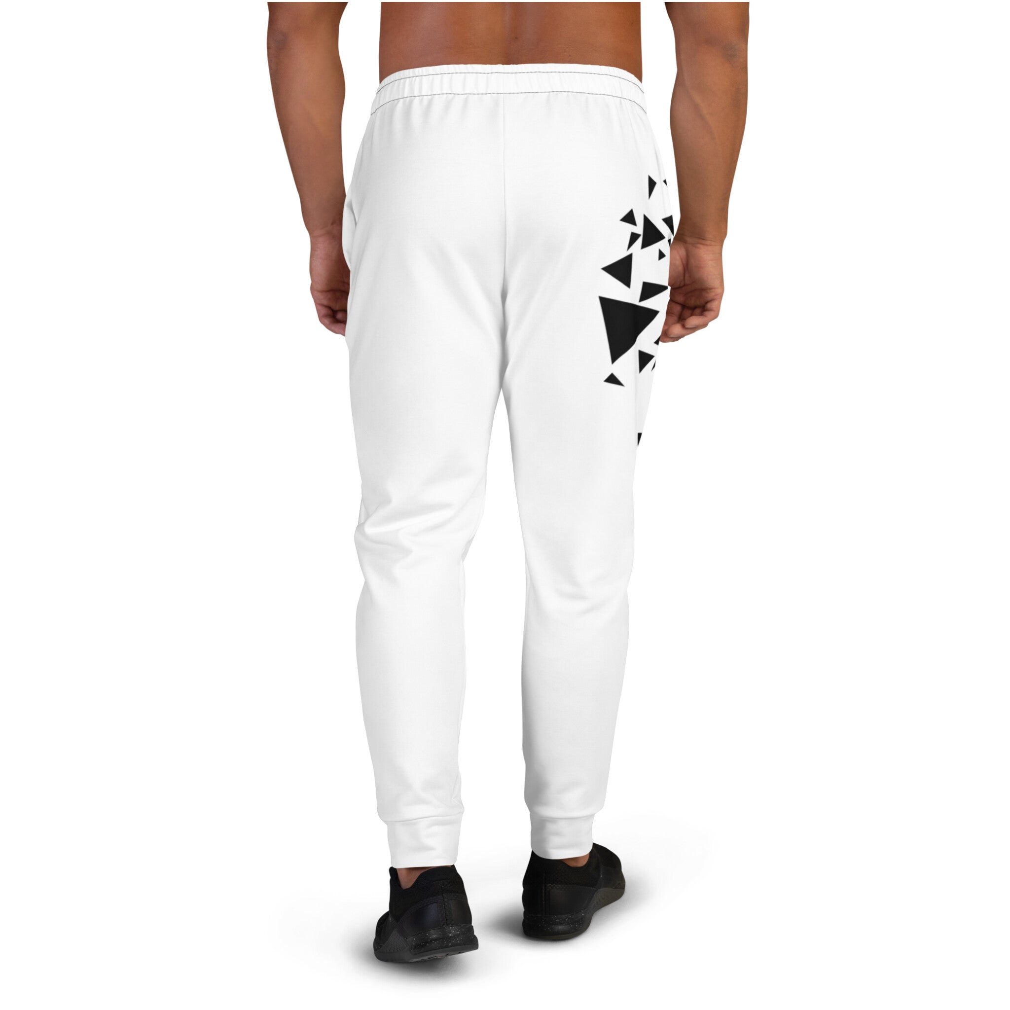 Designer Tane Logo Men's Joggers White