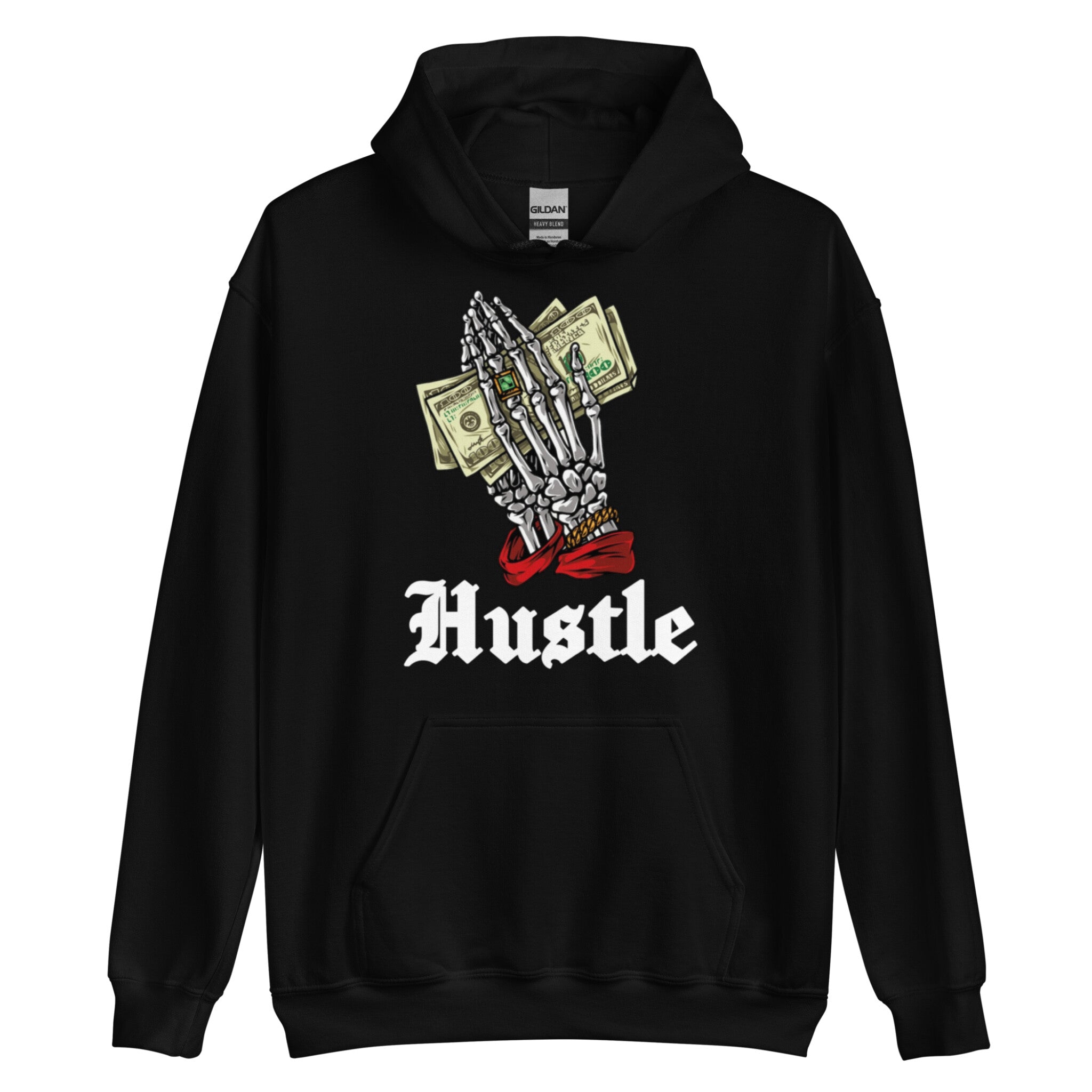 Designer Hustle Tane Hoodie Black