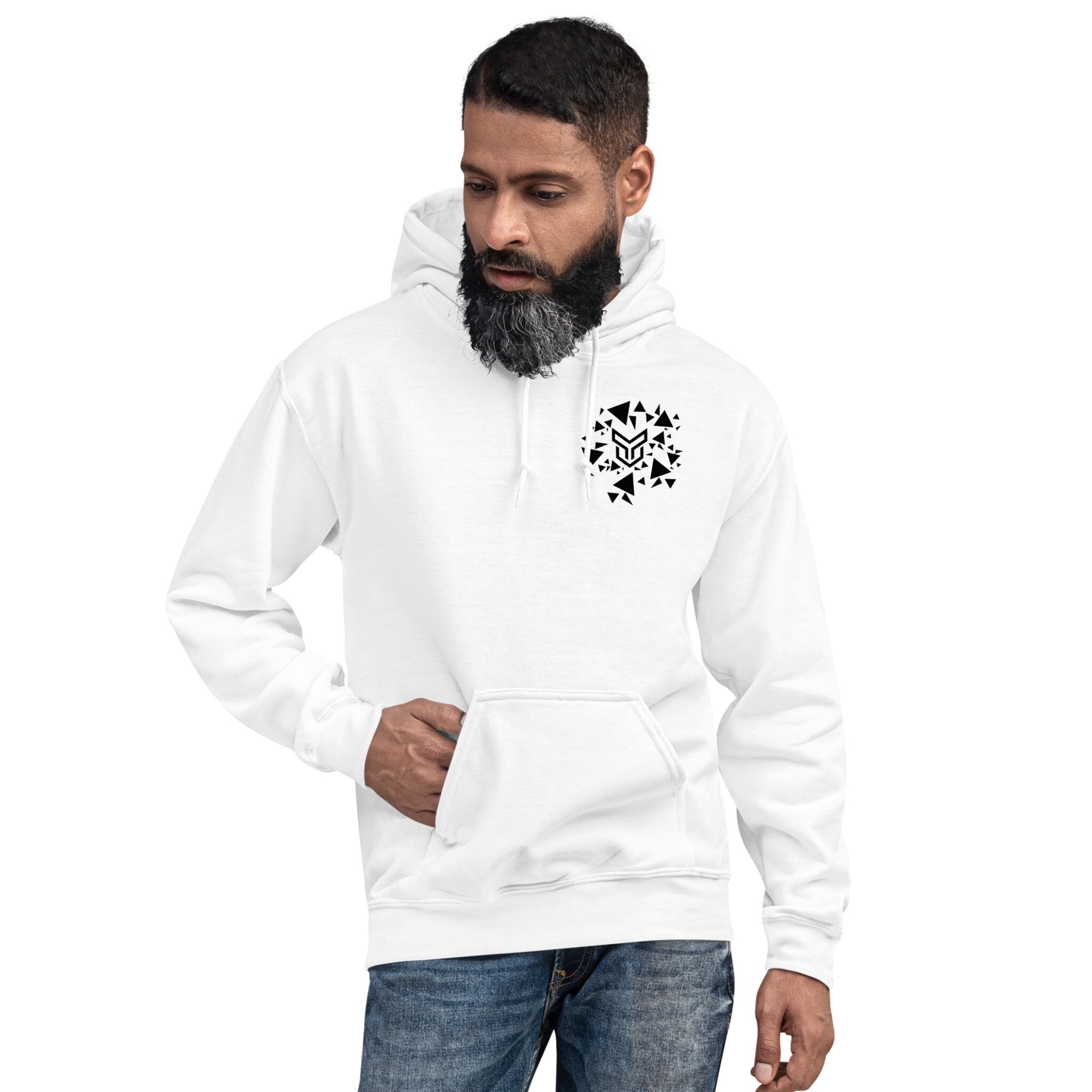 Cross Tane Hoodie White
