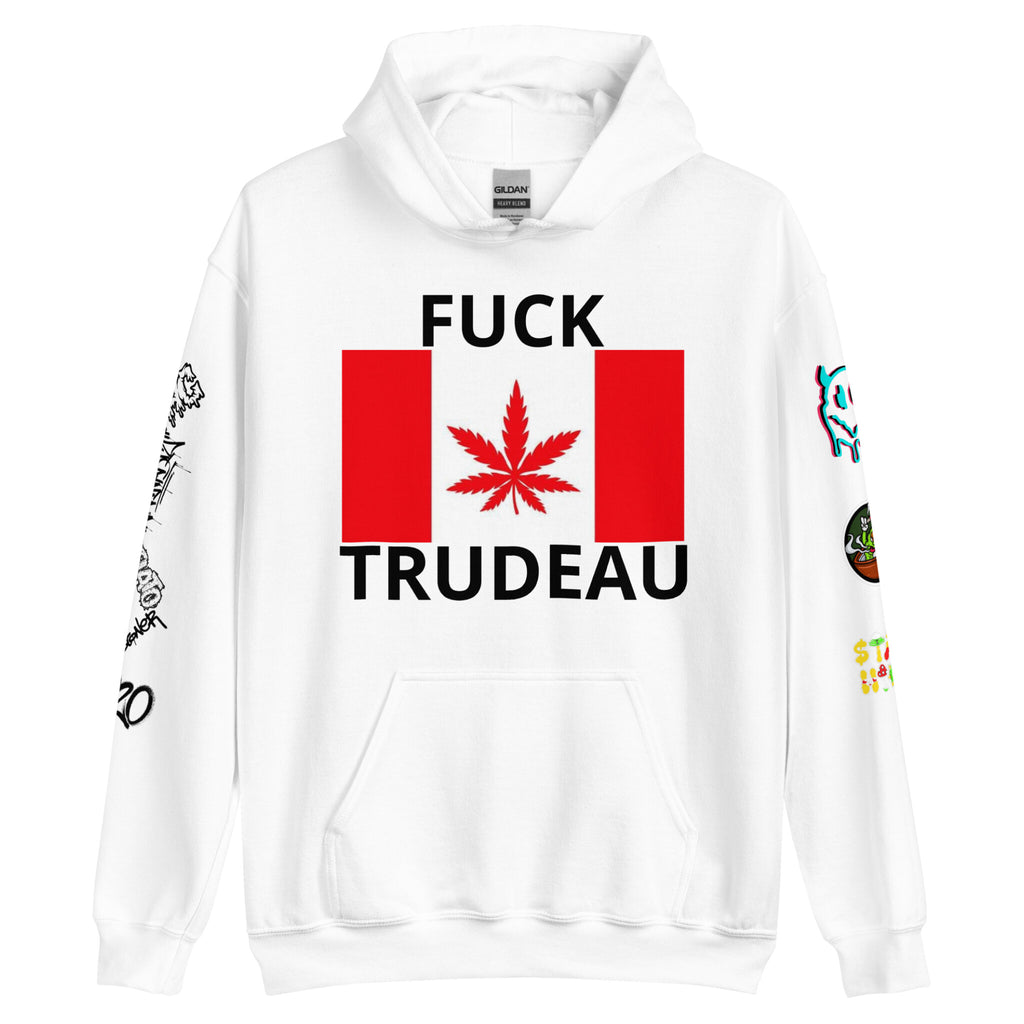 Fuck Trudeau Weed Tane Hoodie