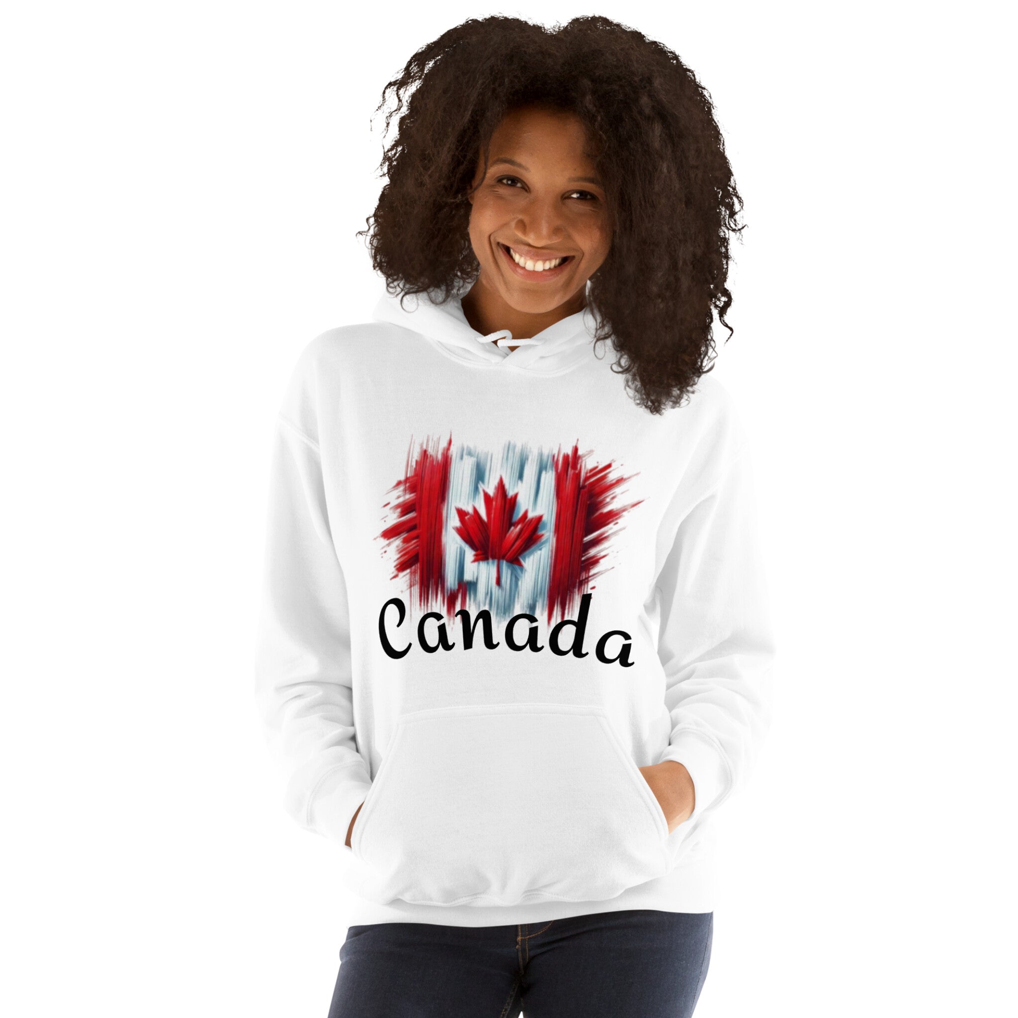 Canada Tane Hoodie White