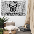 Designer Graffiti Tane Enterprise Flag White