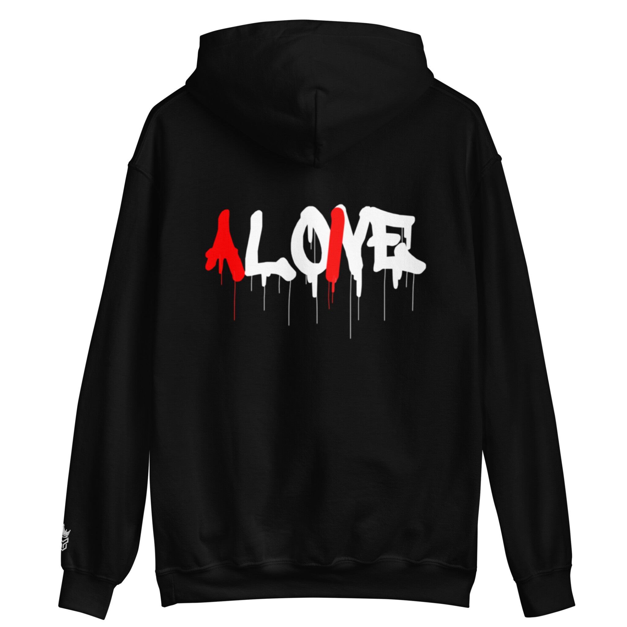 Designer Black Love Tane Hoodie