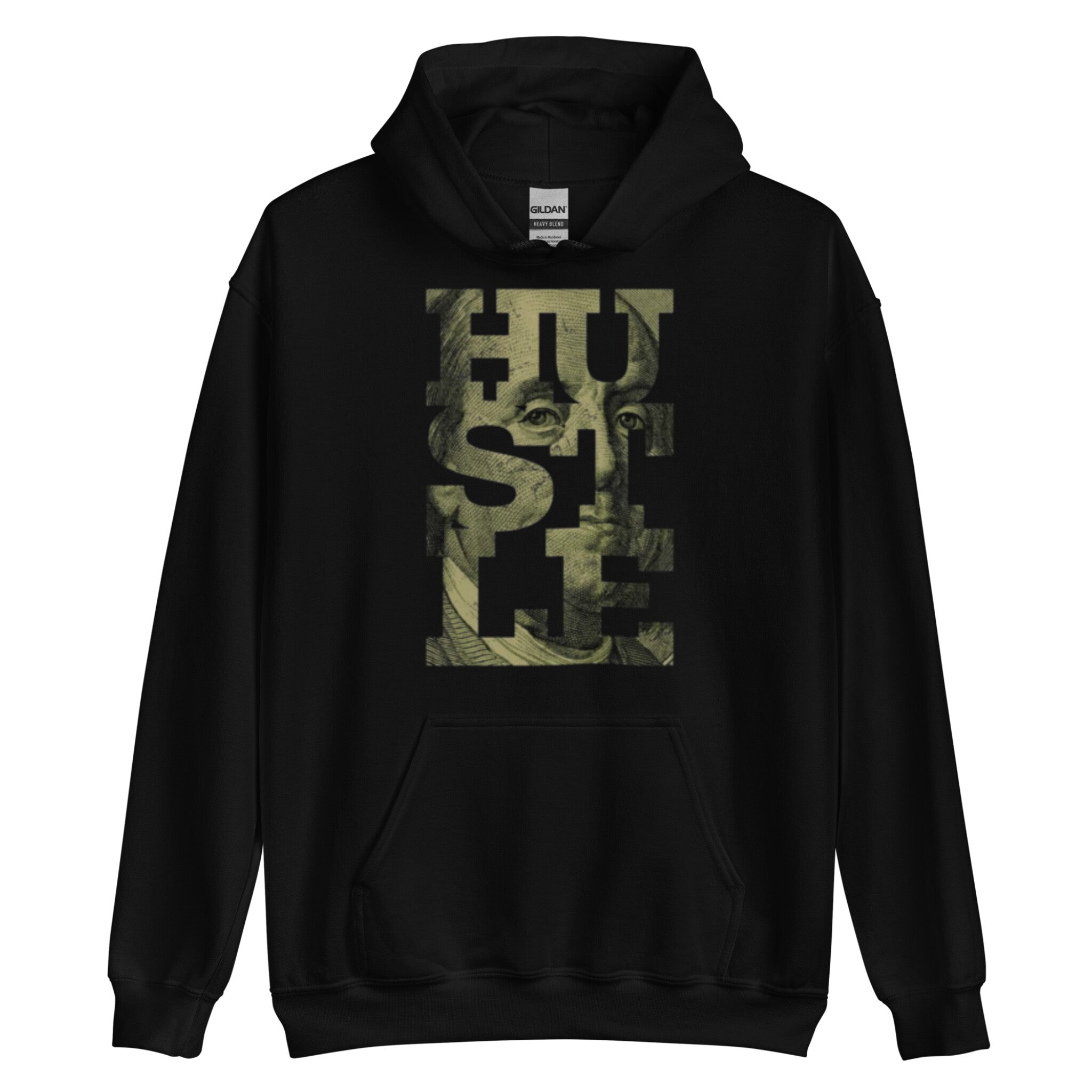 Hustle Tane Hoodie Black