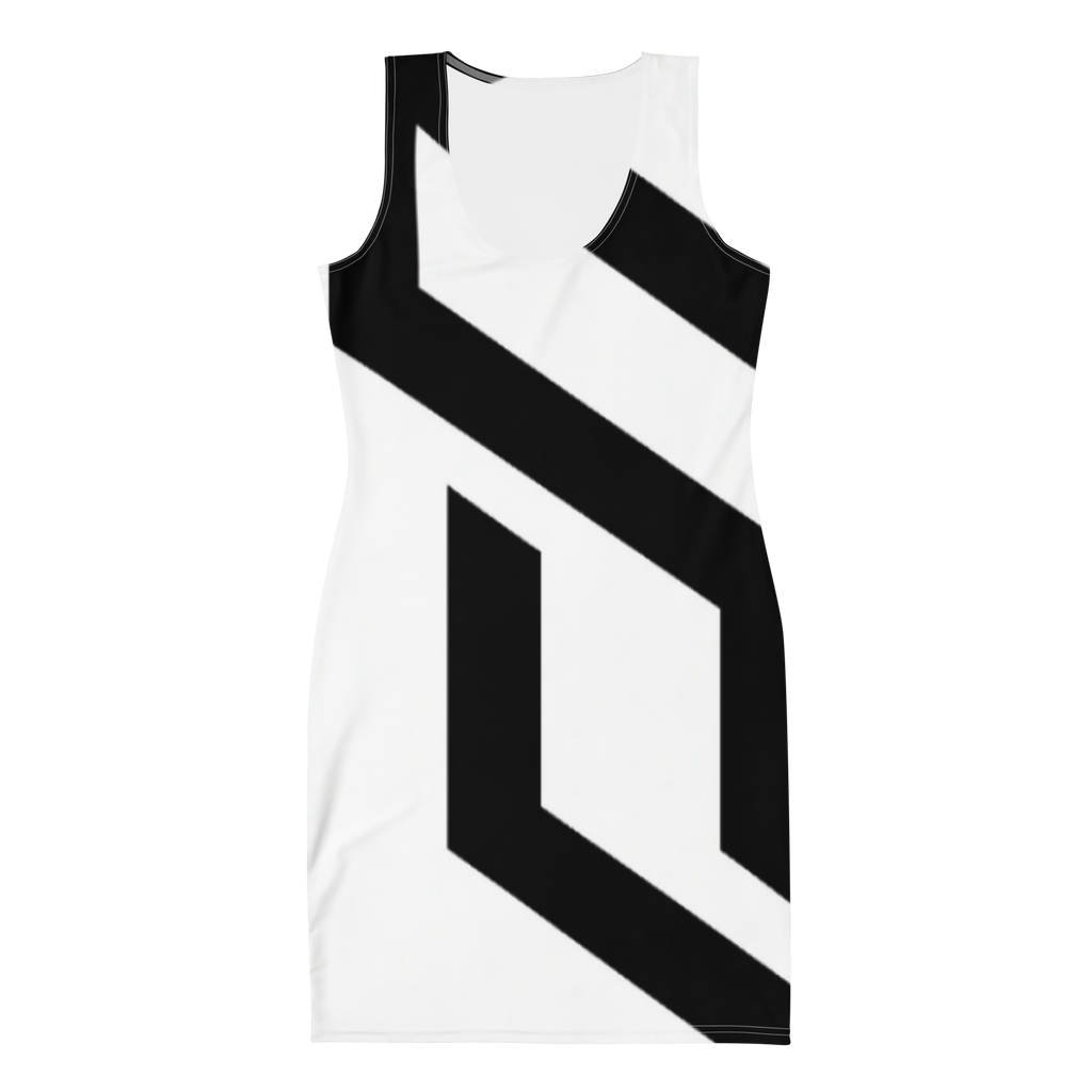 Tane Enterprise Logo Dress White