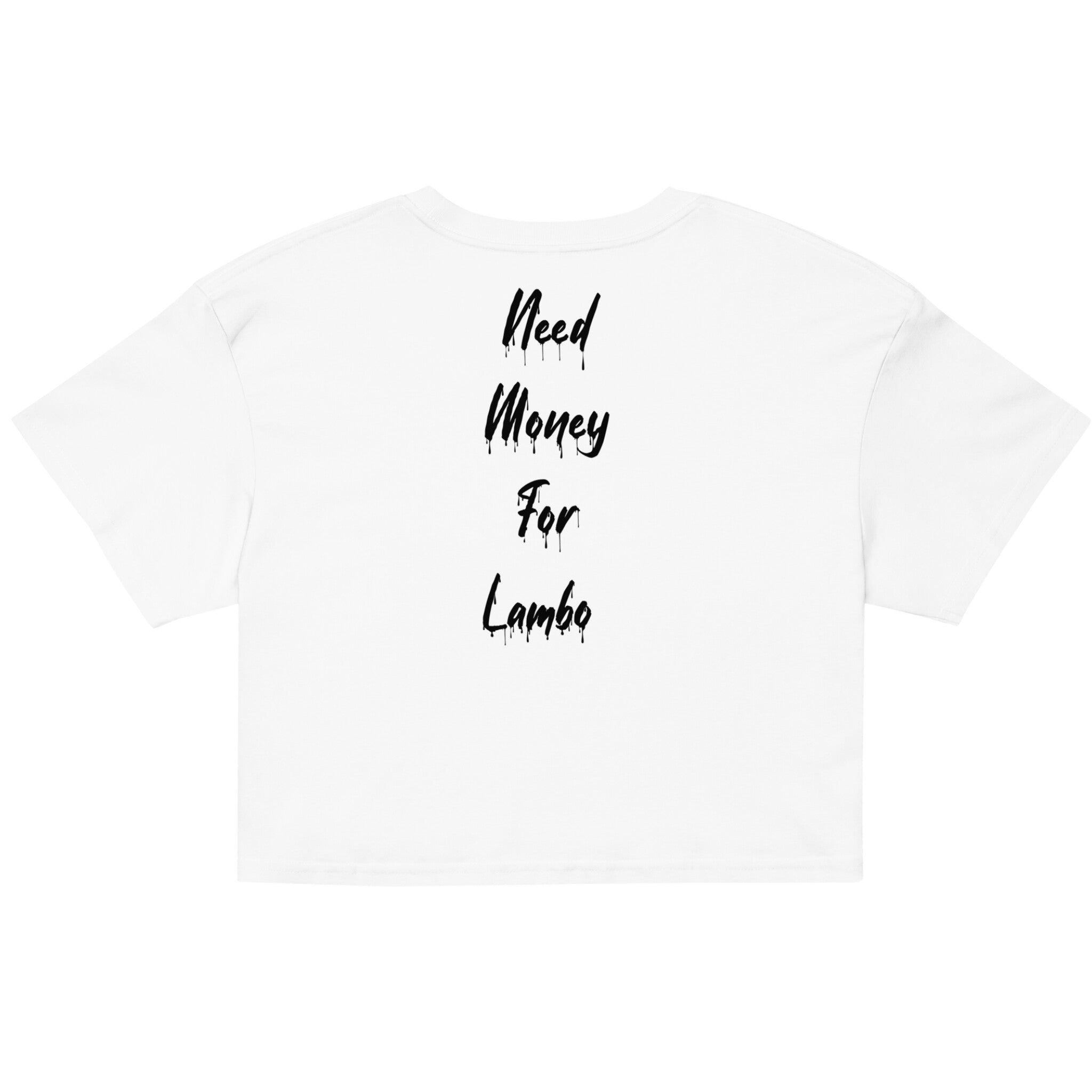 Cannabis Tane Women’s Crop Top White