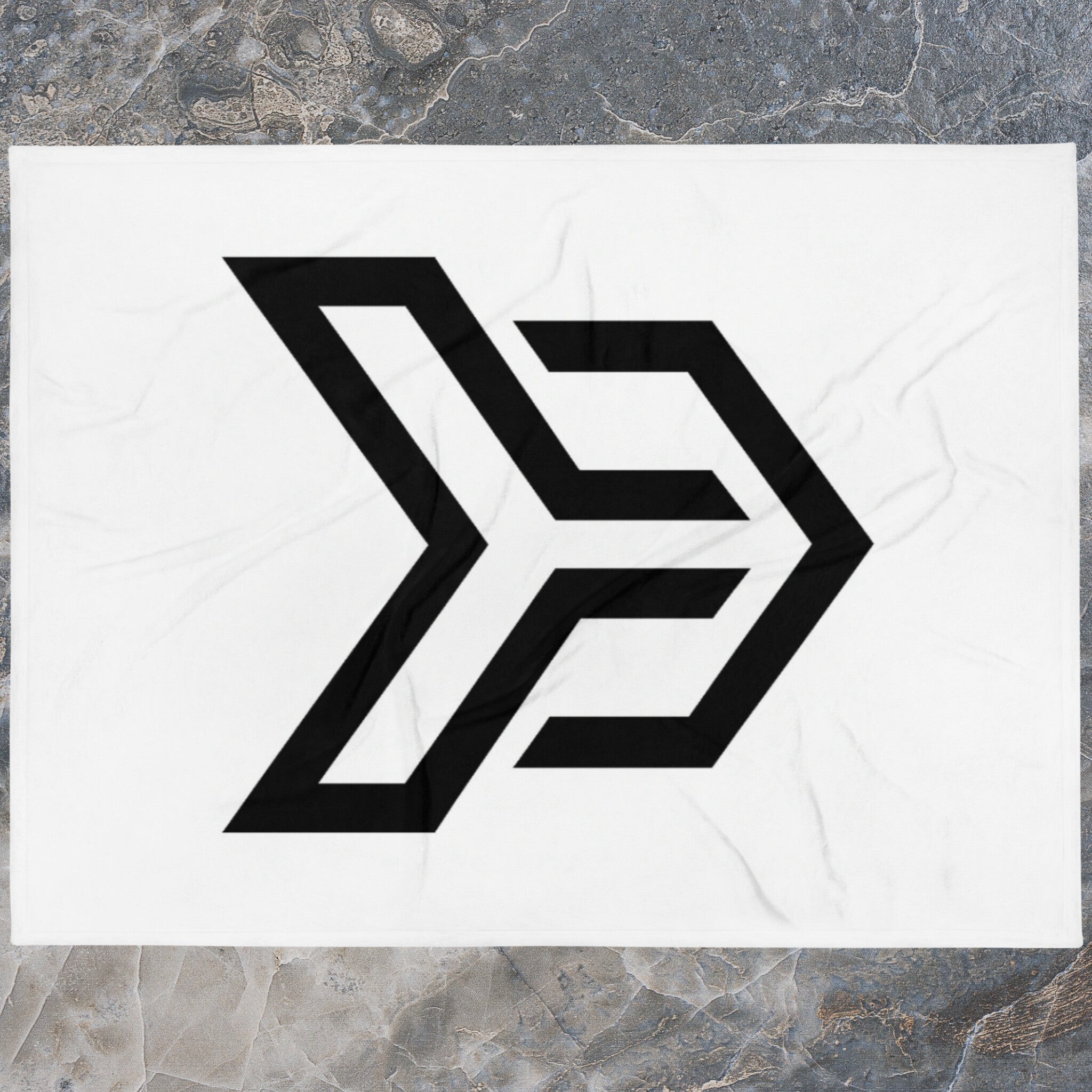 Tane Enterprise Logo Soft Blanket White