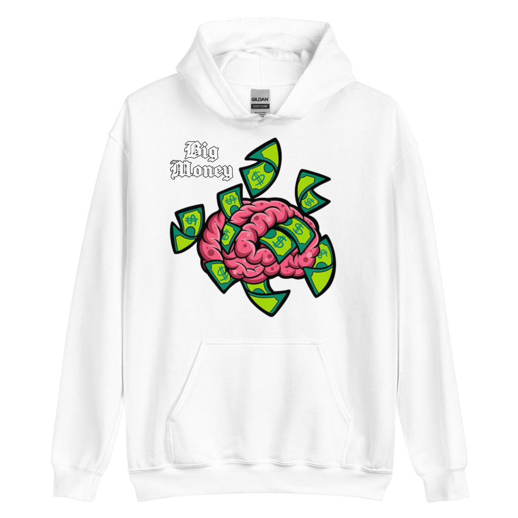 Designer Big Money White Tane Hoodie