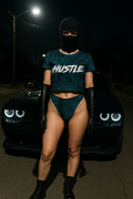 Hustle Tane Crop Tee